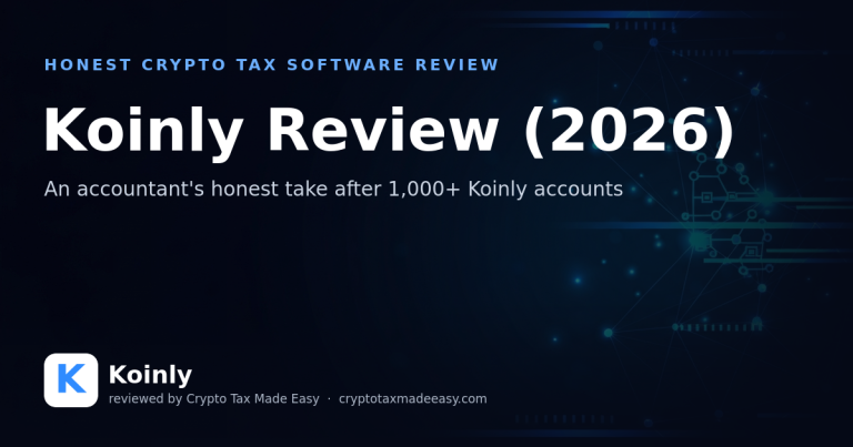Koinly review 2026